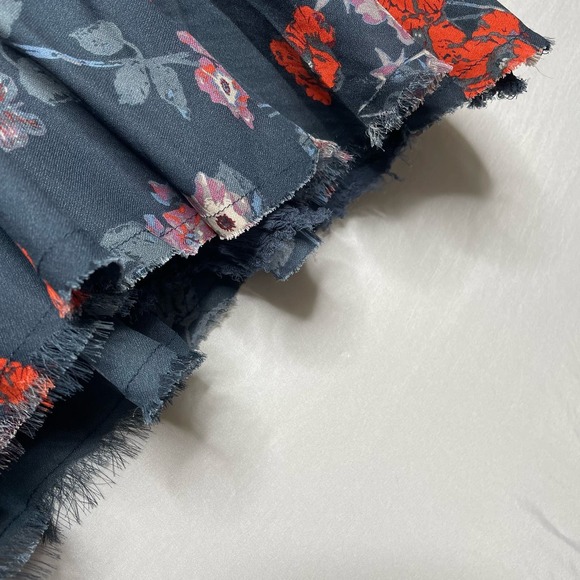 Free People Floral Long Sleeve Blouse Size M - Picture 4 of 6